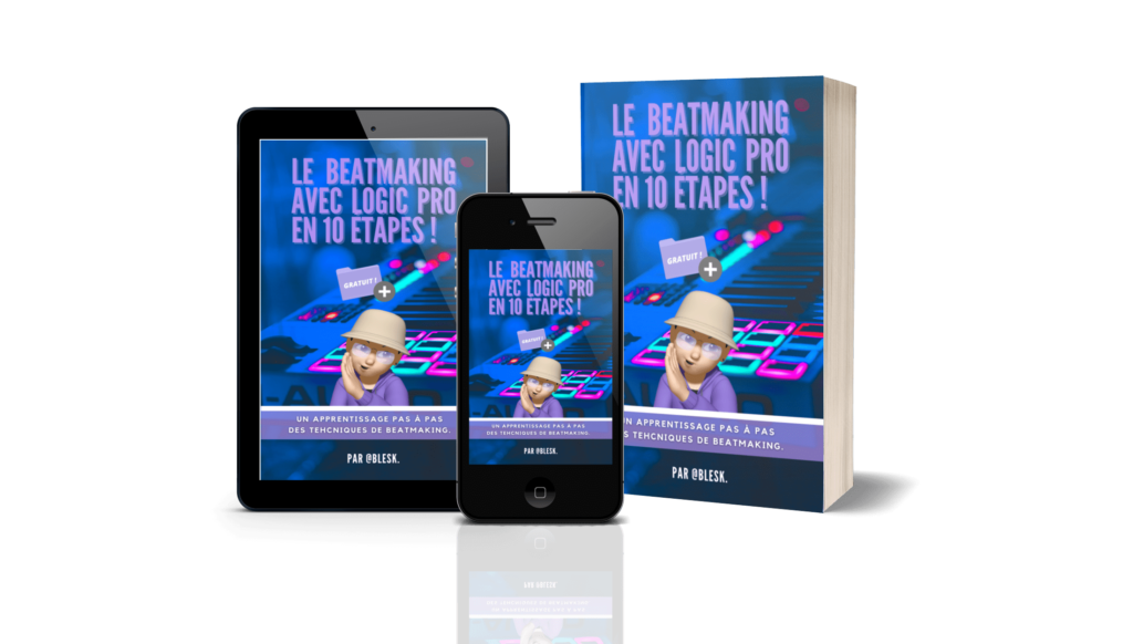 Cover du E-book "Le Beatmaking avec Logic Pro en 10 étapes"